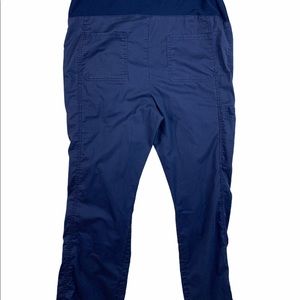 Cherokee Workwear Blue Maternity Scrub Bottoms